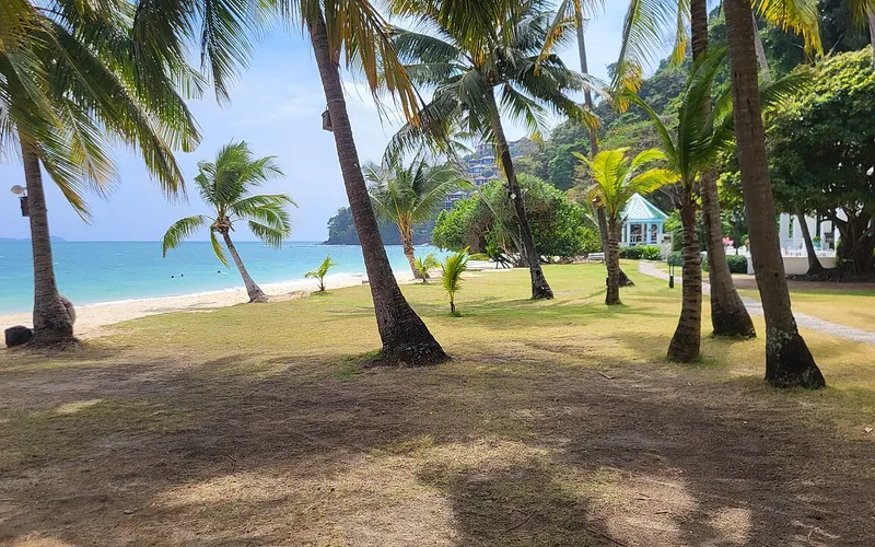 Cape Panwa - scooter rental area in Phuket