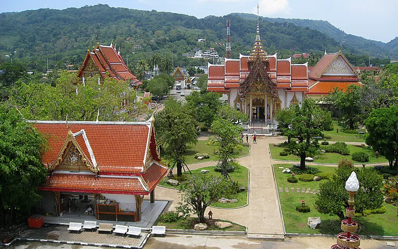 Chalong - scooter rental area in Phuket