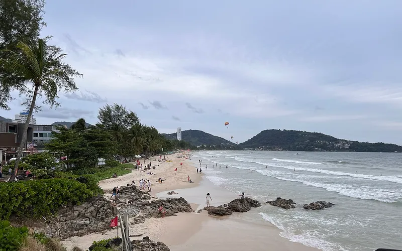 Patong - scooter rental area in Phuket