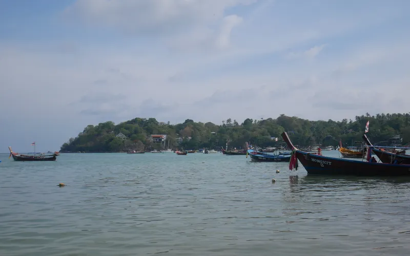 Rawai - scooter rental area in Phuket
